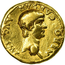 Coin, Nero, Aureus, Rome, VF(30-35), Gold, RIC:19