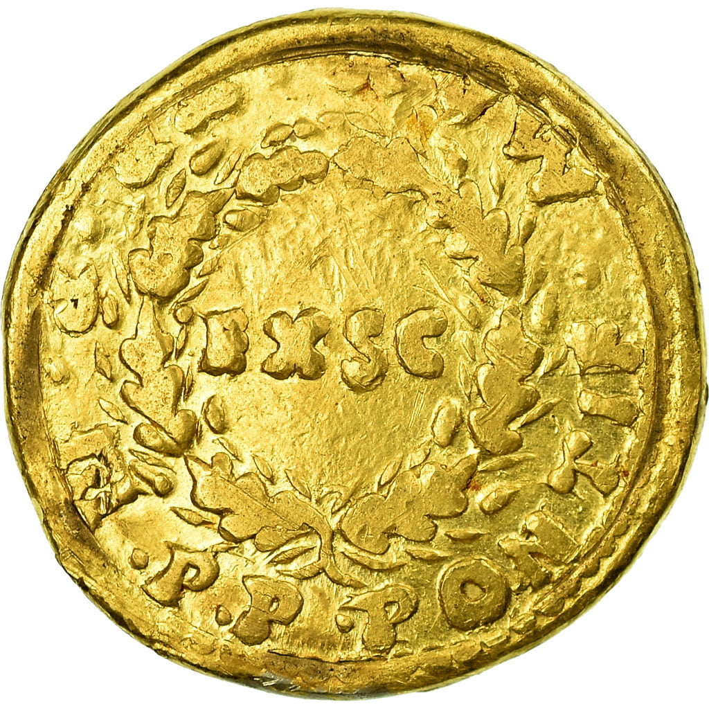 Coin, Nero, Aureus, Rome, VF(30-35), Gold, RIC:19