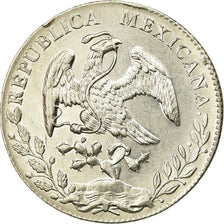Coin, Mexico, 8 Reales, 1893, Mexico City, AU(55-58), Silver, KM:377.10