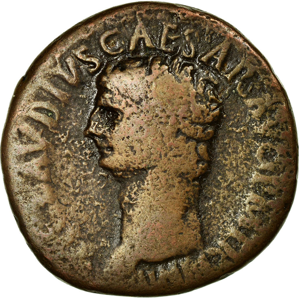 Coin, Claudius, As, 41-50, Roma, VF(30-35), Copper, Cohen:47, RIC:97
