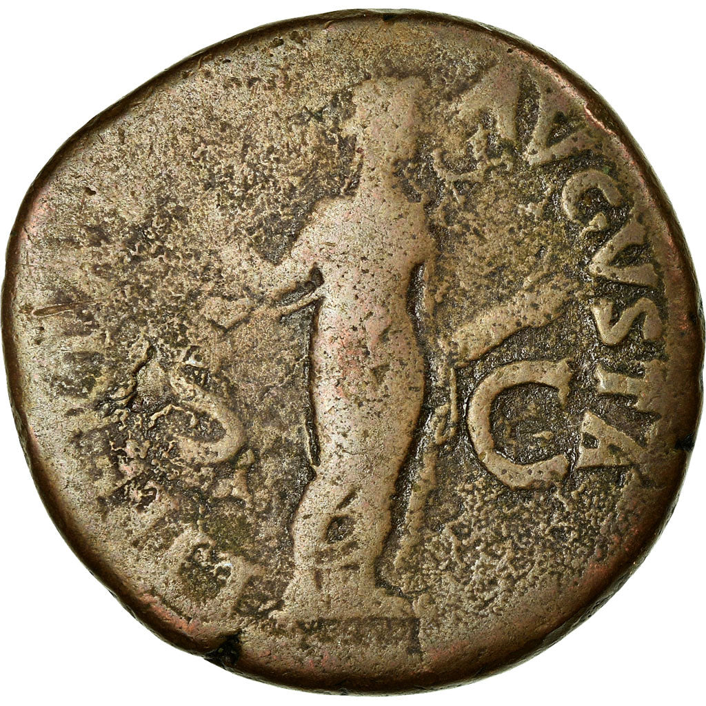 Coin, Claudius, As, 41-50, Roma, VF(30-35), Copper, Cohen:47, RIC:97