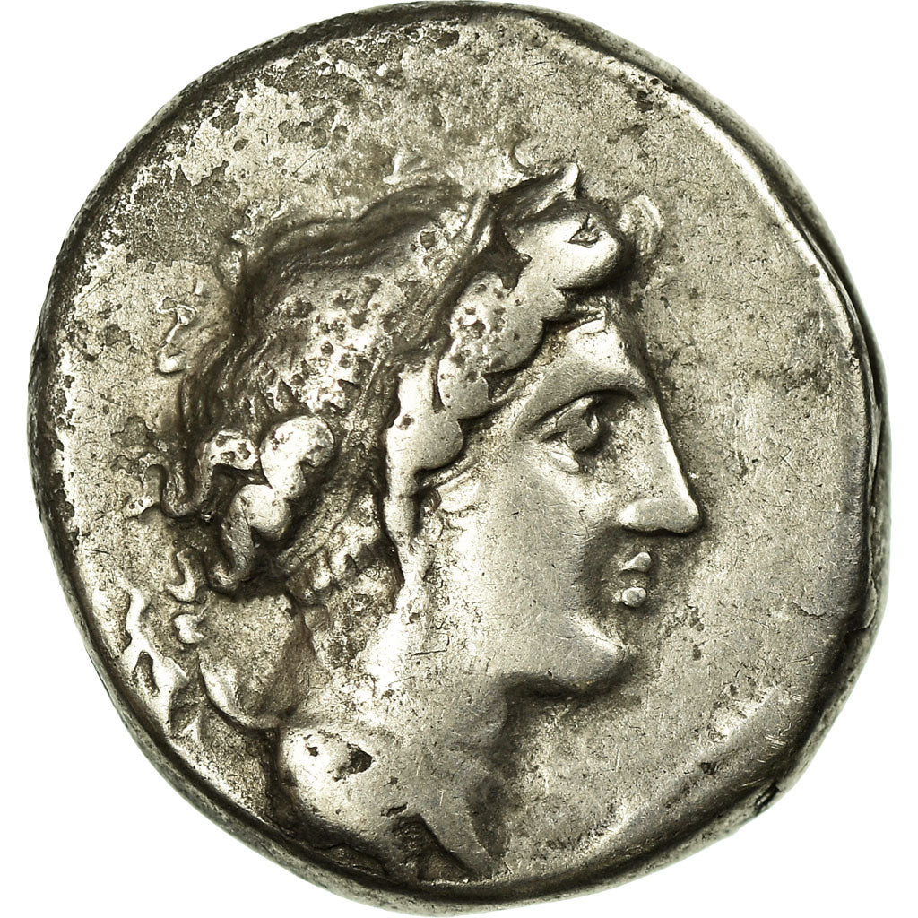 Coin, Campania, Neapolis, Didrachm, Naples, VF(30-35), Silver