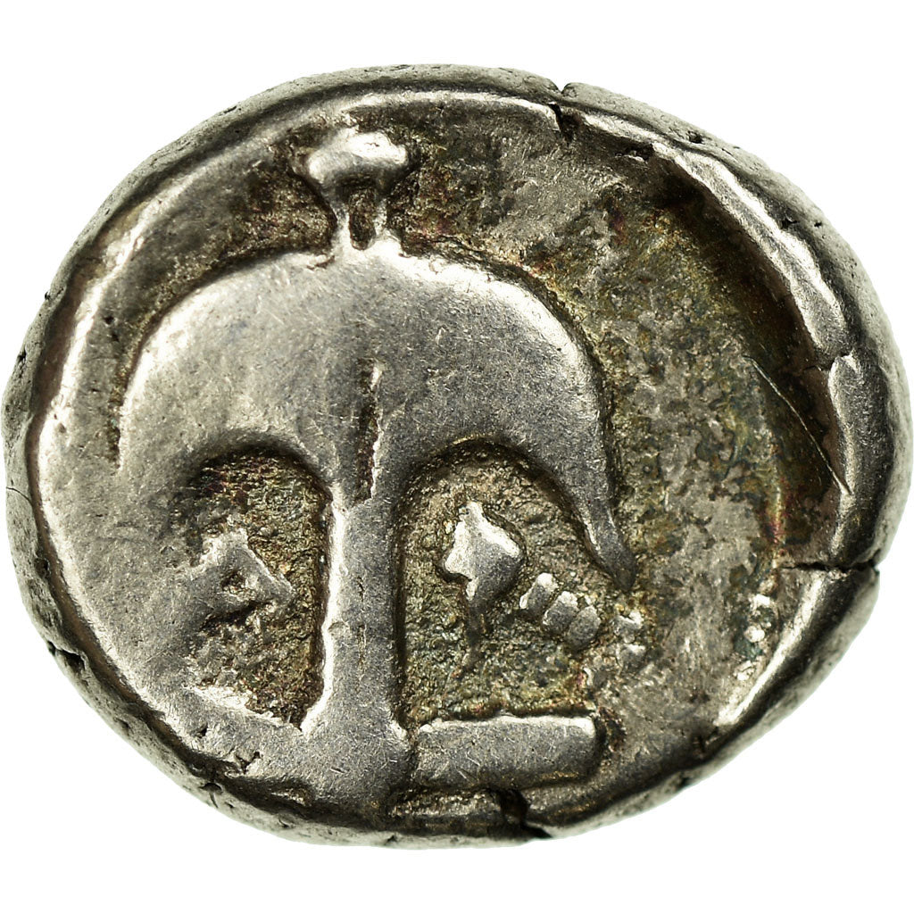 Monnaie, Thrace, Apollonia Pontica, Drachme, 350-300 BC, Apollonia, TTB, Argent