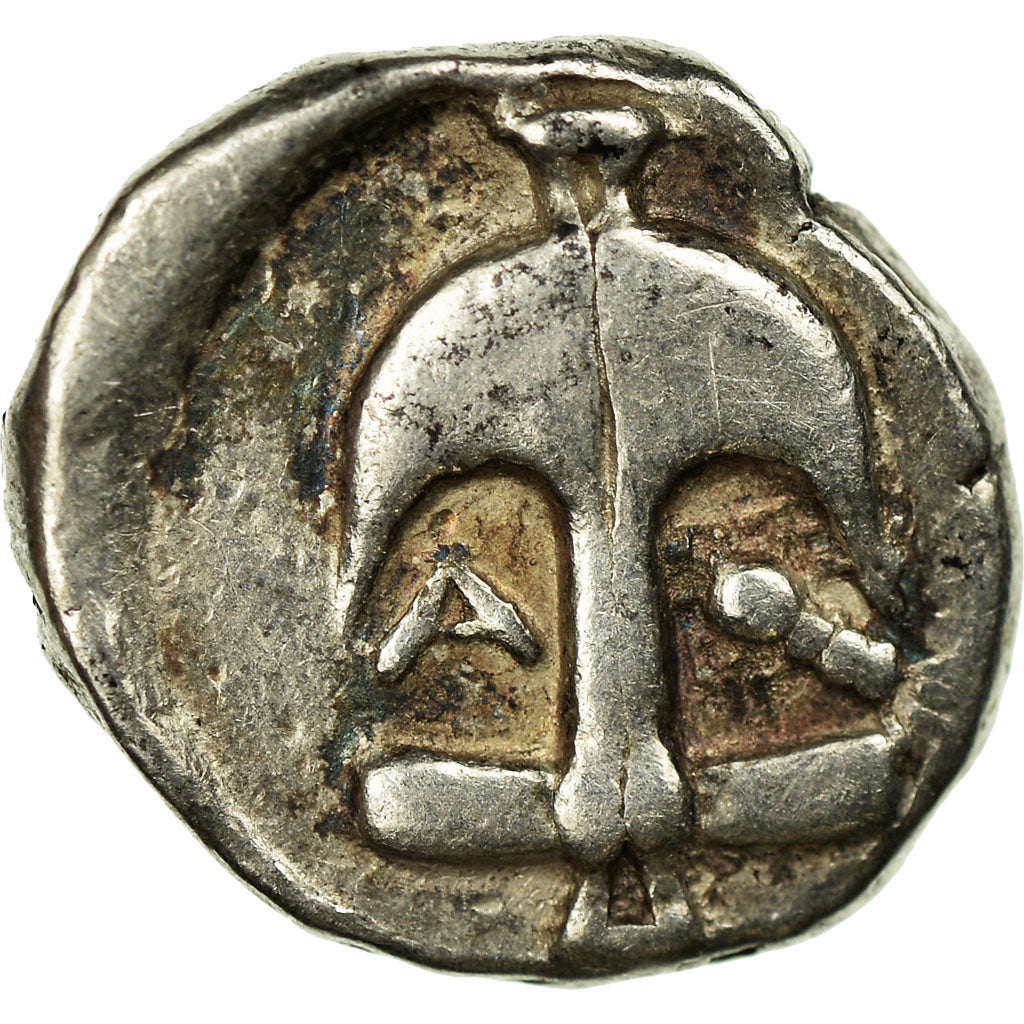 Moeda, Trácia, Apollonia Pontica, Drachm, 350-300 BC, Apollonia, EF(40-45)