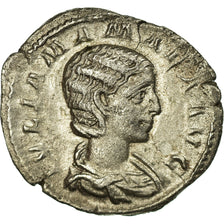Coin, Julia Mamaea, Denarius, 222, Roma, AU(50-53), Silver, RIC:343