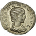 Coin, Julia Mamaea, Denarius, 222, Roma, AU(50-53), Silver, RIC:343