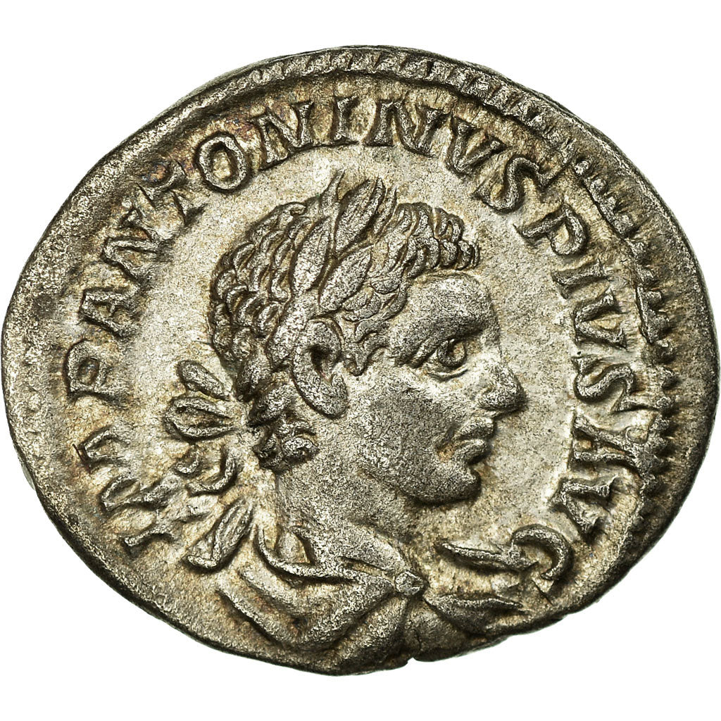Coin, Elagabalus, Denarius, 219, Rome, AU(50-53), Silver, RIC:21