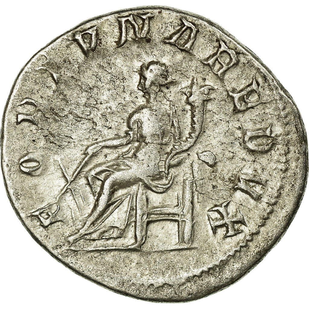Moneda, Gordian III, Antoninianus, Rome, MBC, Vellón, RIC:143