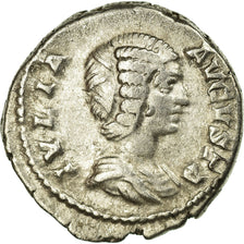 Coin, Julia Domna, Denarius, 206, Rome, AU(50-53), Silver, RIC:551