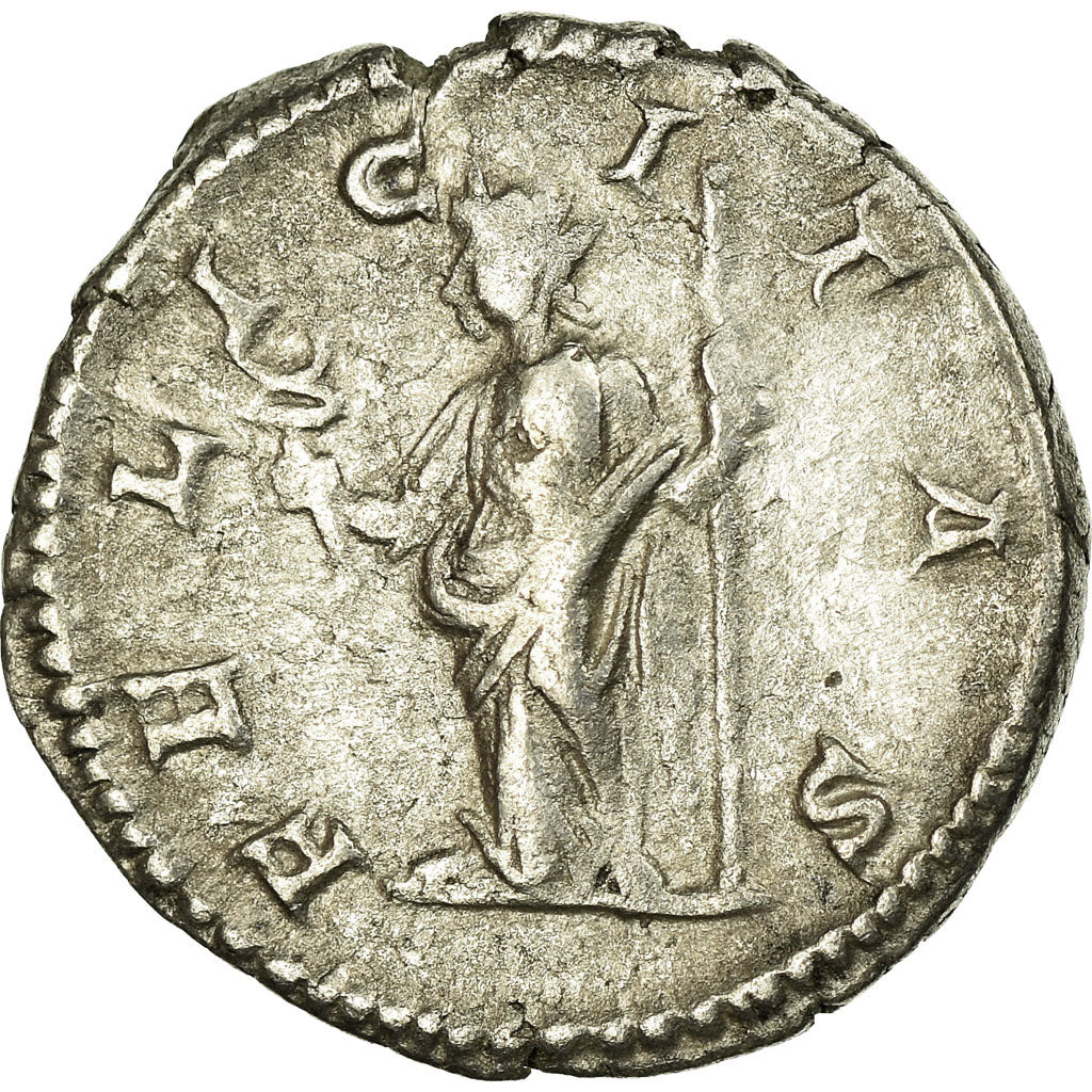 Coin, Julia Domna, Denarius, 206, Rome, AU(50-53), Silver, RIC:551