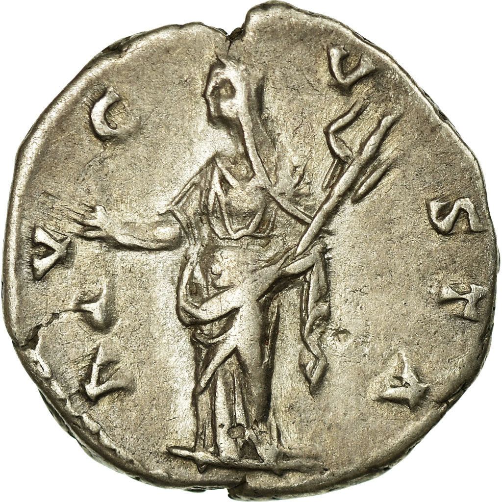 Coin, Faustina I, Denarius, Roma, AU(50-53), Silver, Cohen:78