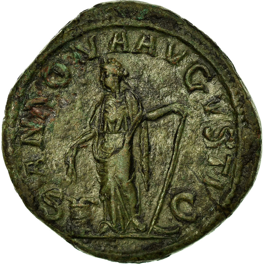 Monnaie, Alexandre Sévère, Sesterce, Roma, TB+, Cuivre, RIC:549