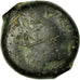Moneda, Senones, Bronze Æ, BC+, Bronce, Delestrée:2636