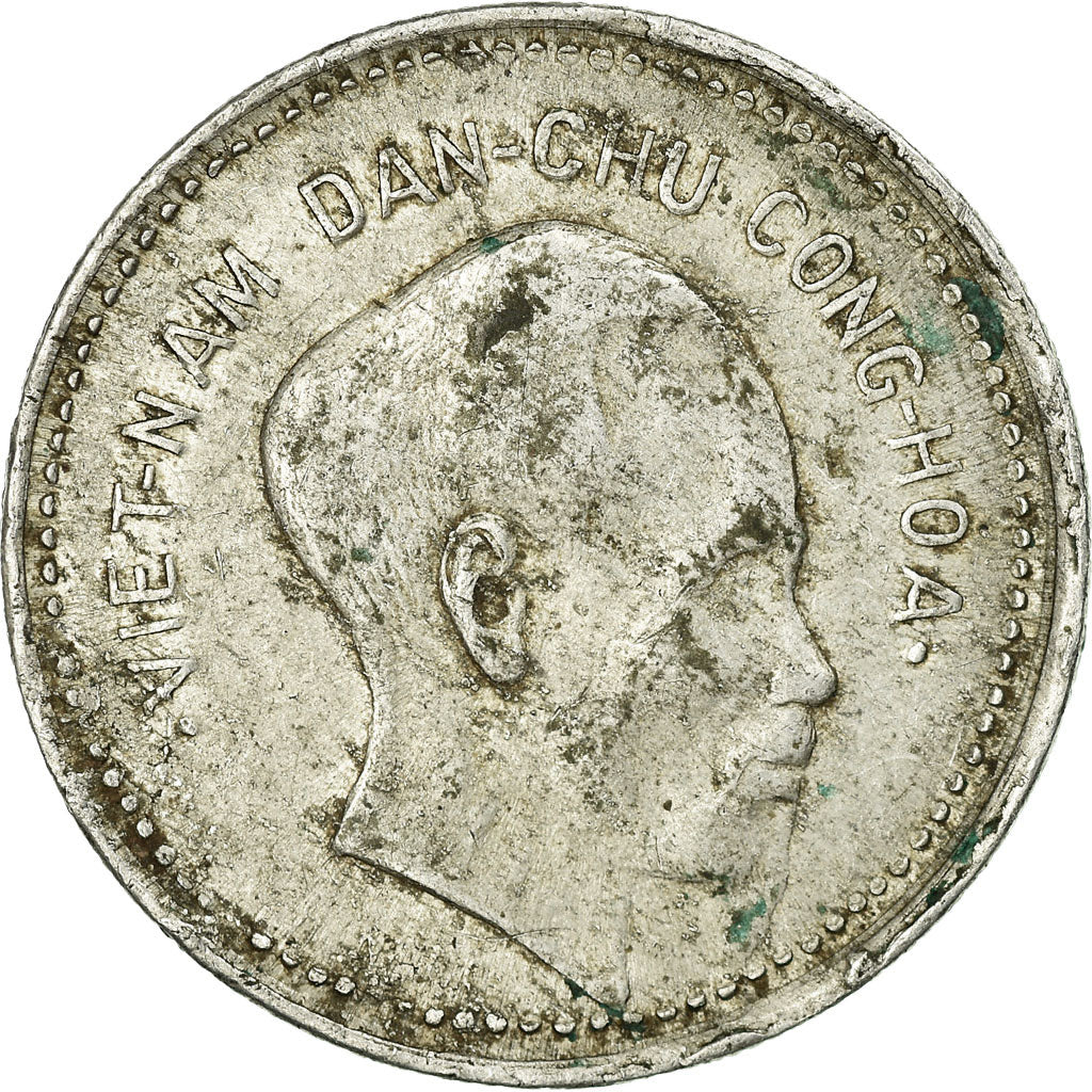Moneta, Vietnam, Dong, 1946, MB+, Alluminio, KM:3