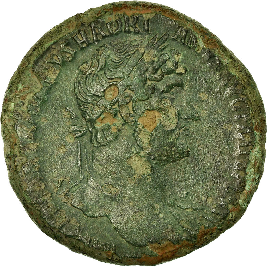 Coin, Hadrian, Sestertius, 119-121, Rome, VF(20-25), Bronze, RIC:594a