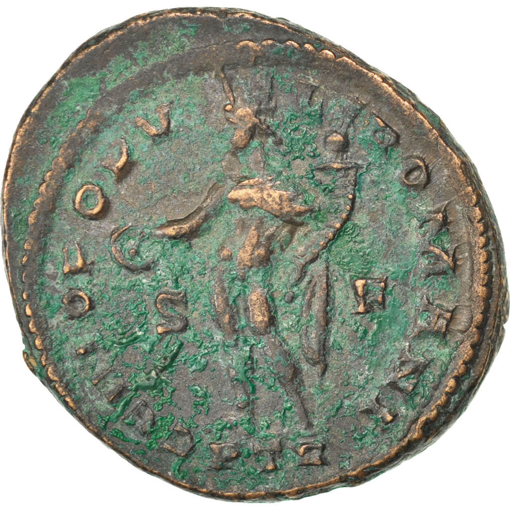 Maximianus, Follis, Trier, AU(50-53), Copper, Cohen #153, 10.90