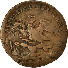 Münze, Mexiko, 1/4 Real, Un Quarto/Una Quartilla, 1830, Mexico City, S, Kupfer