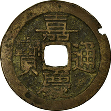 Moneta, Cina, Ren Zong, Cash, 1796-1820, Guangzhou, MB, Rame, Hartill:22.505