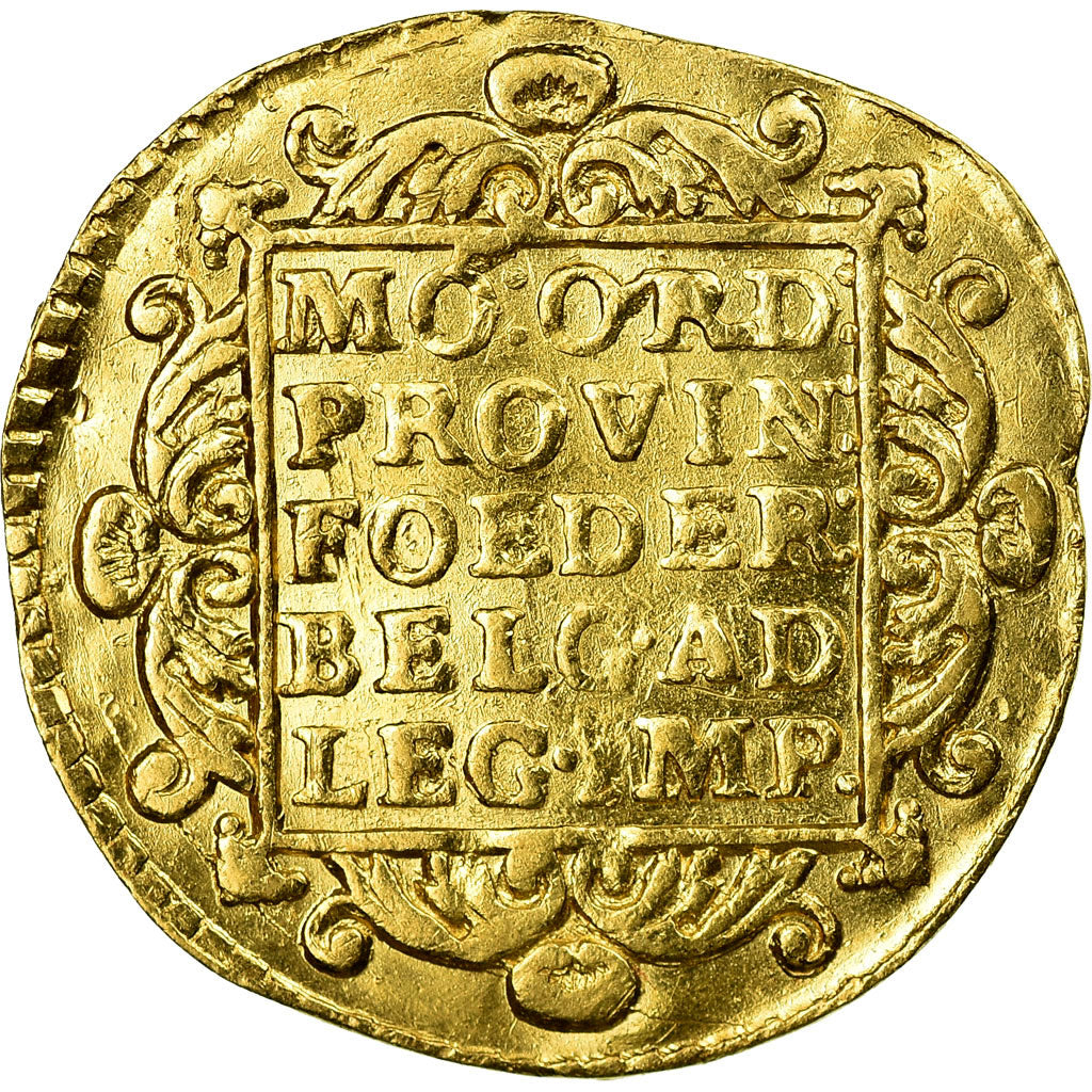 Coin, Netherlands, UTRECHT, Ducat, 1742, EF(40-45), Gold, KM:7.4