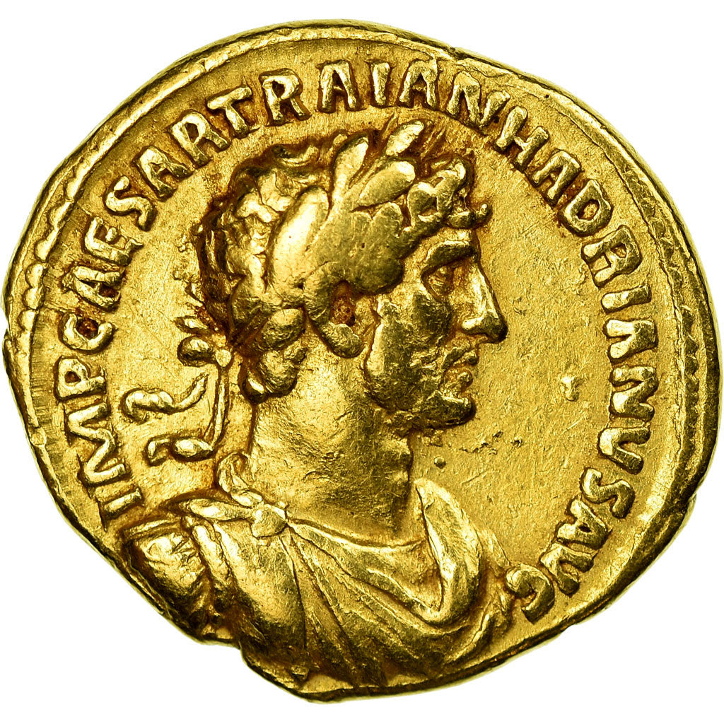 Coin, Hadrian, Aureus, 117-138, Roma, AU(50-53), Gold, RIC:manque