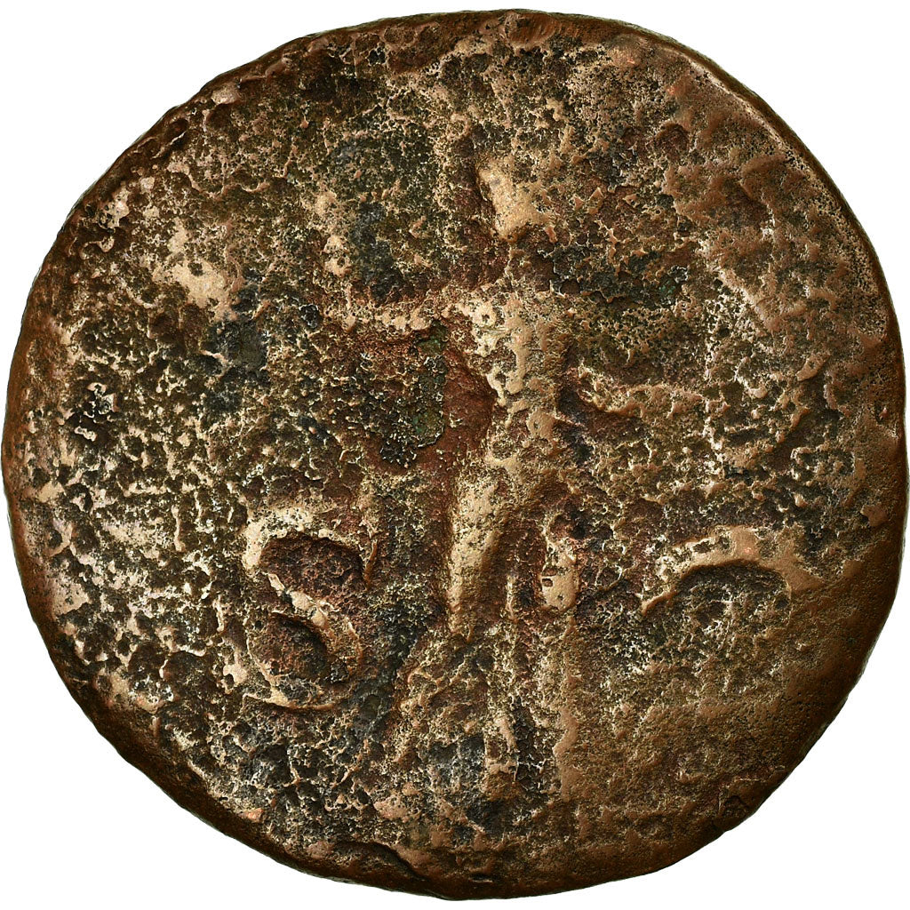Coin, Claudius, As, 42-43, Rome, VF(20-25), Bronze, RIC:116