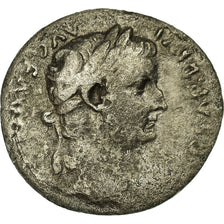 Coin, Tiberius, Denarius, Lyon - Lugdunum, VF(30-35), Silver, Cohen:16