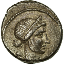 Moneda, Julius Caesar, Denarius, MBC, Plata, Crawford:468/1