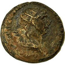 Coin, Trajan, Dupondius, Roma, VF(30-35), Copper, RIC:647