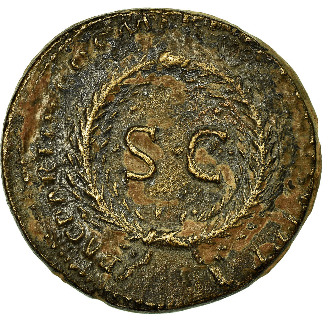 Coin, Trajan, Dupondius, Roma, VF(30-35), Copper, RIC:647