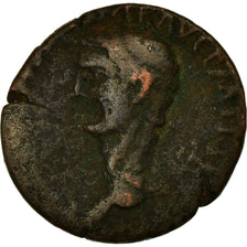 Coin, Claudius, As, 42-43, Rome, VF(20-25), Bronze, RIC:116