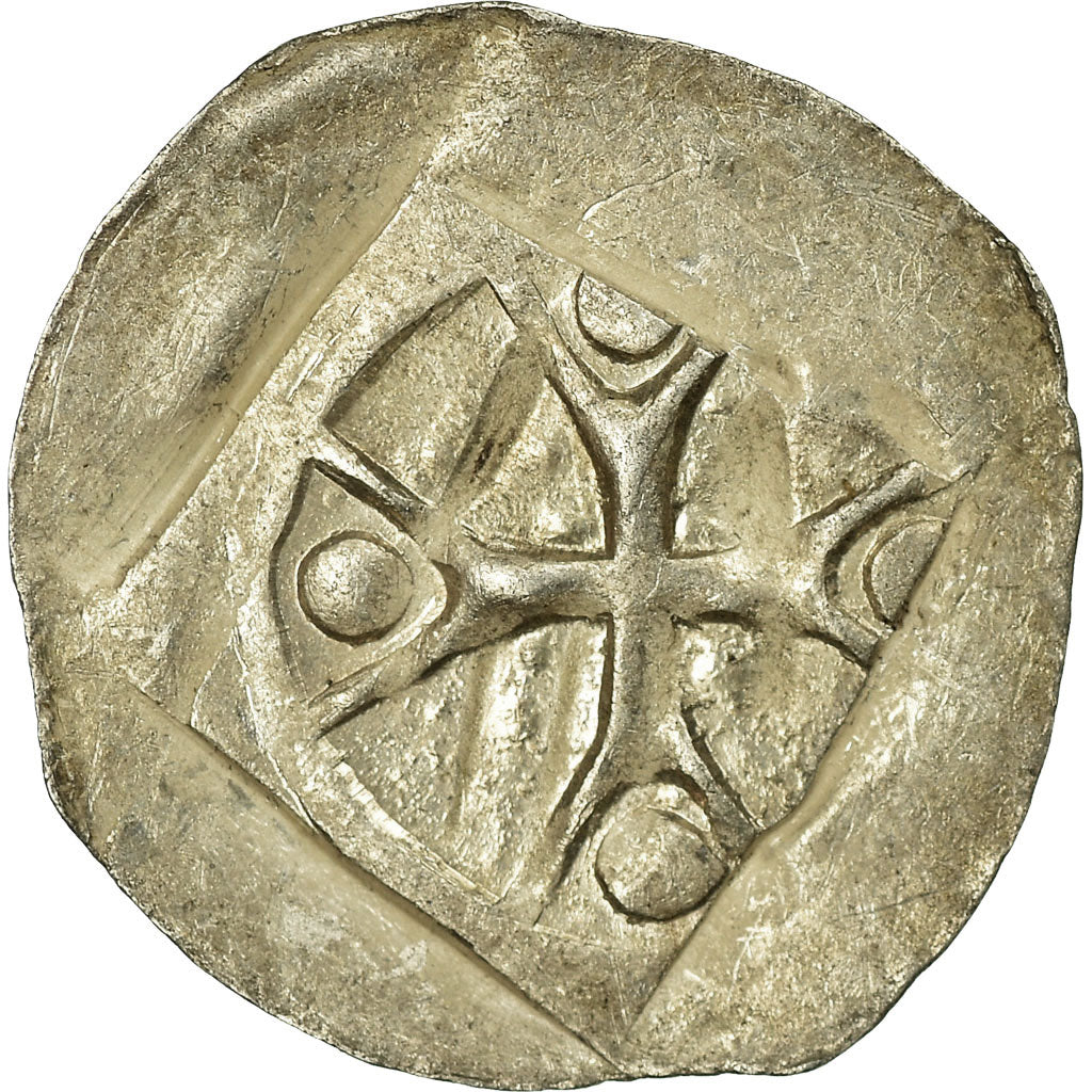 Coin, German States, Eberhard II, Händleinheller, 1344-1392, Württemberg