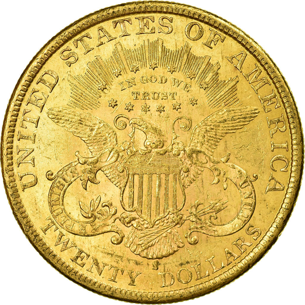 Moneda, Estados Unidos, Liberty Head, $20, Double Eagle, 1893, U.S. Mint, San