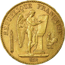 Monnaie, France, Génie, 20 Francs, 1889, Paris, TTB, Or, Gadoury:1063, KM:825