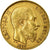 Coin, Belgium, Leopold II, 20 Francs, 20 Frank, 1868, Brussels, AU(50-53), Gold
