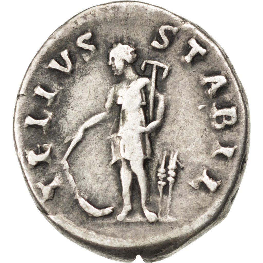 Coin, Hadrian, Denarius, AU(50-53), Silver, Cohen:1427