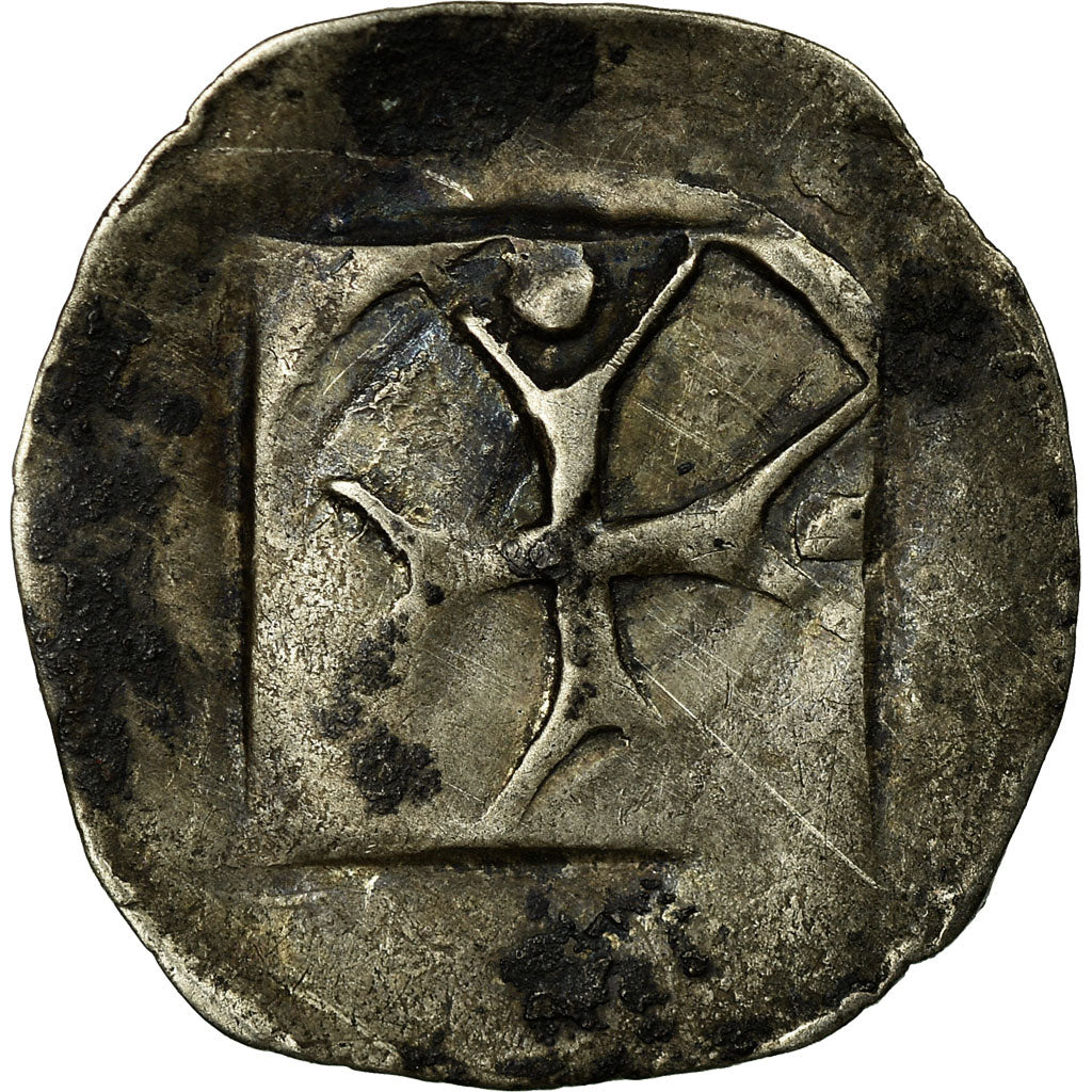 Coin, German States, Eberhard II, Händleinheller, 1344-1392, Württemberg