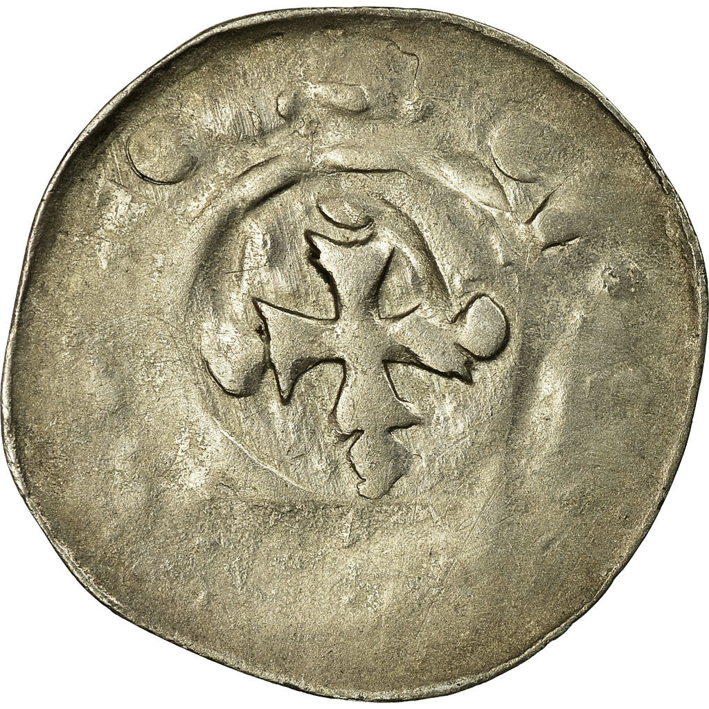 Coin, German States, Eberhard II, Händleinheller, 1344-1392, Württemberg