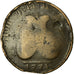 Coin, MOLDAVIA & WALLACHEA, 2 Para 3 Kopeck, 1774, F(12-15), Bronze, KM:3