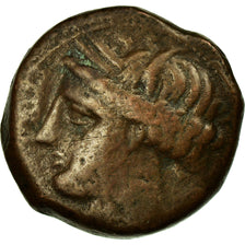 Moneta, Zeugitana, Shekel, 300-264 BC, Carthage, MB+, Rame, SNG-Cop:164
