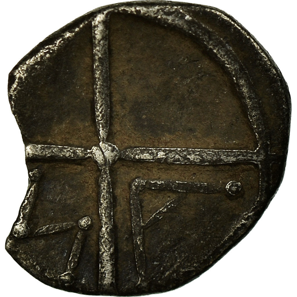 Coin, Massalia, Obol, Marseille, VF(20-25), Silver, SNG-Cop:723-8