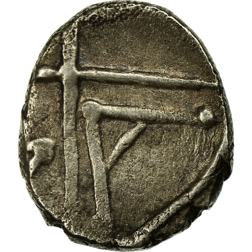 Coin, Massalia, Obol, Marseille, VF(30-35), Silver, SNG-Cop:723-8