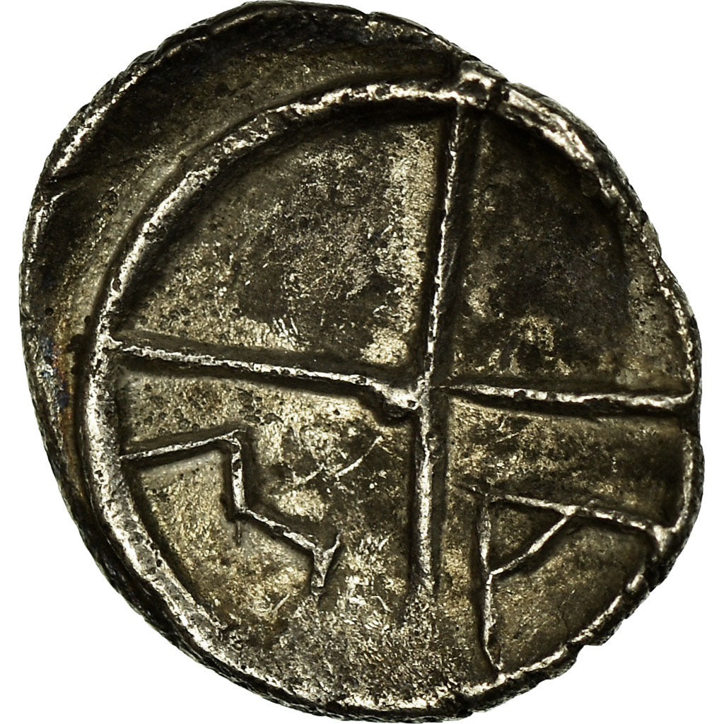 Coin, Massalia, Obol, Marseille, EF(40-45), Silver, SNG-Cop:723-8