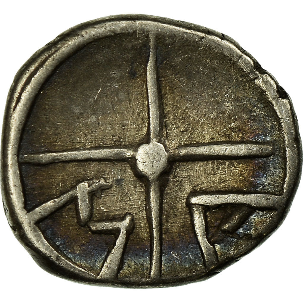 Coin, Massalia, Obol, Marseille, EF(40-45), Silver, SNG-Cop:723-8