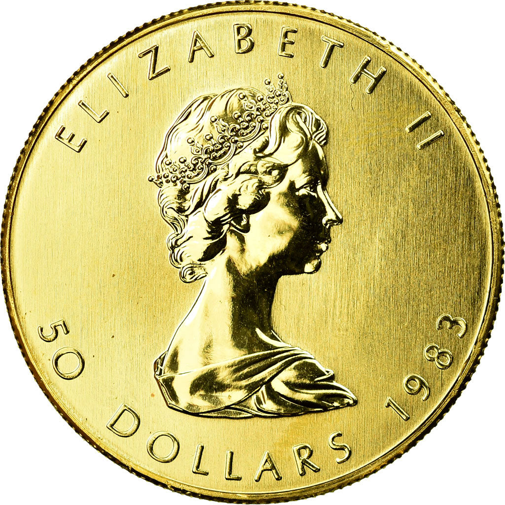 Coin, Canada, Elizabeth II, 50 Dollars, 1983, Royal Canadian Mint, Ottawa