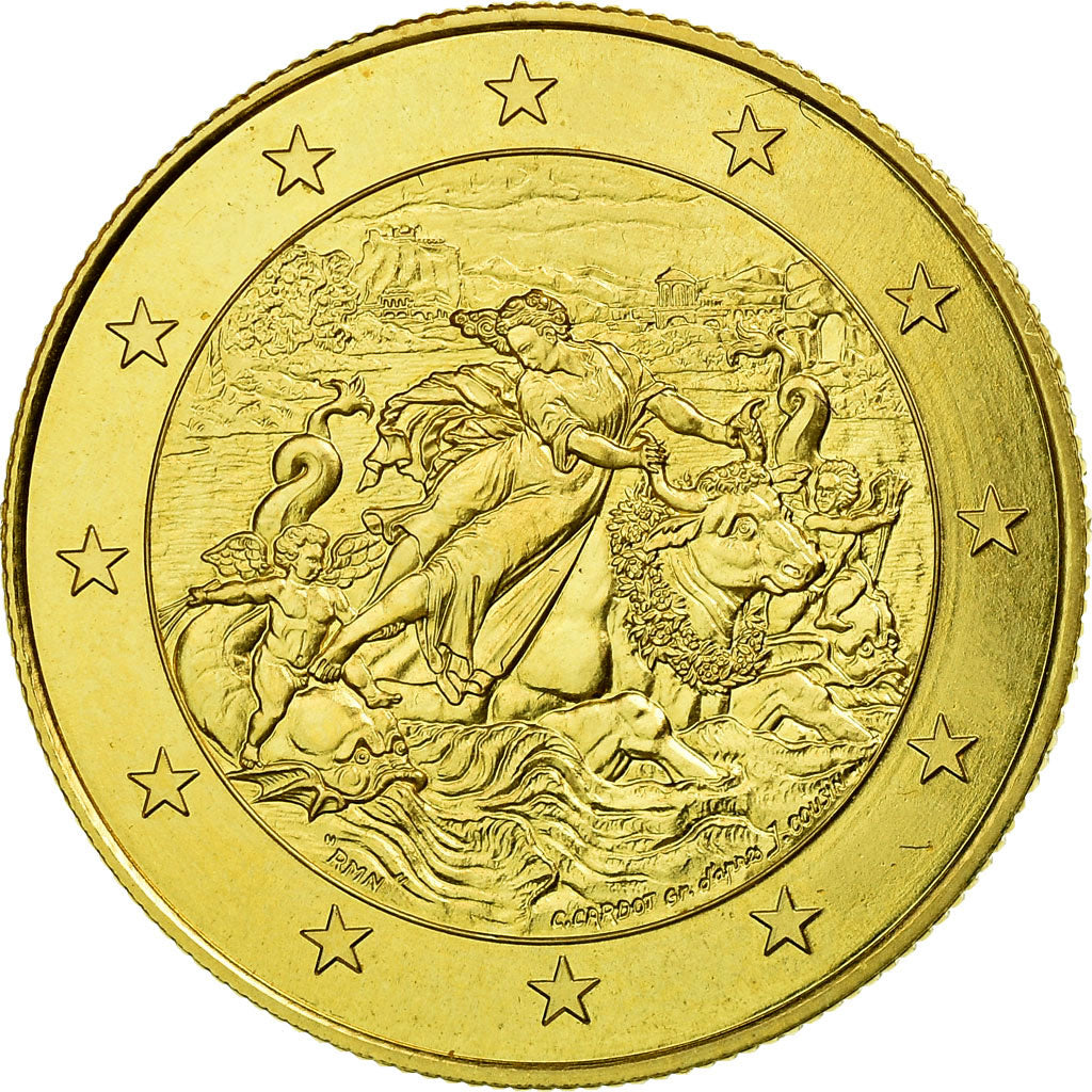 France, 300 euro, 1996, Euro des villes, SPL, Or