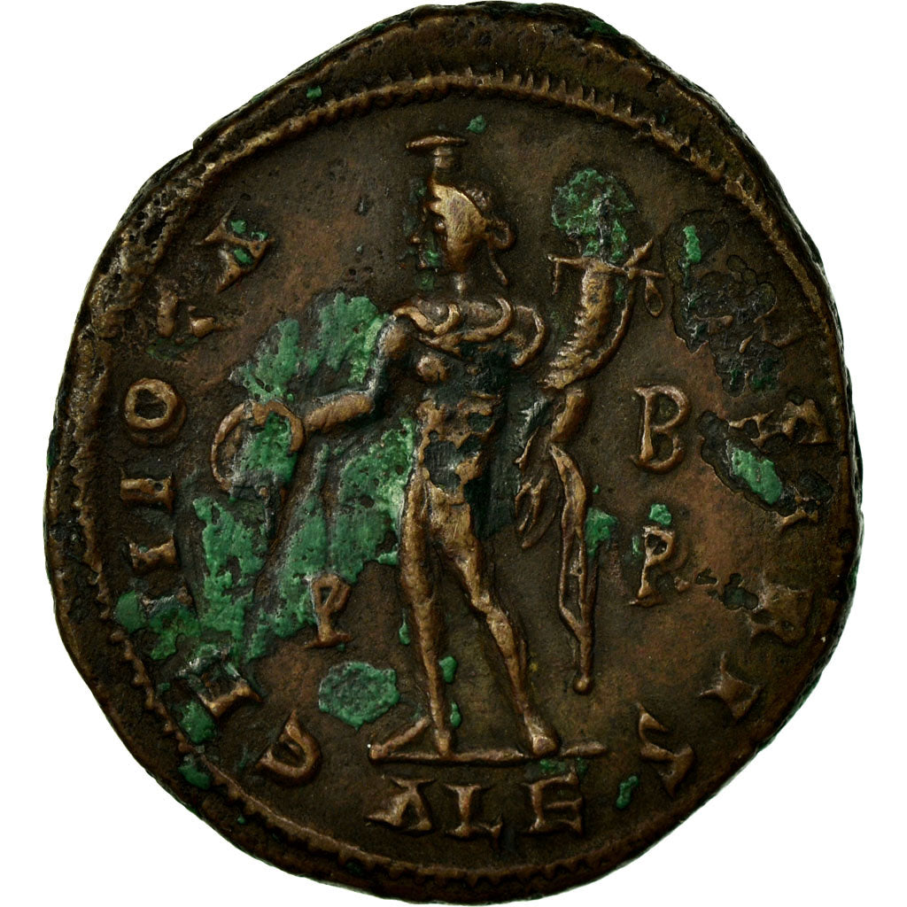 Coin, Maximinus II, Follis, Alexandria, AU(50-53), Copper, Cohen:45