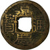 Moneda, China, Ren Zong, Cash, 1796-1820, Suzhou, BC+, Cobre