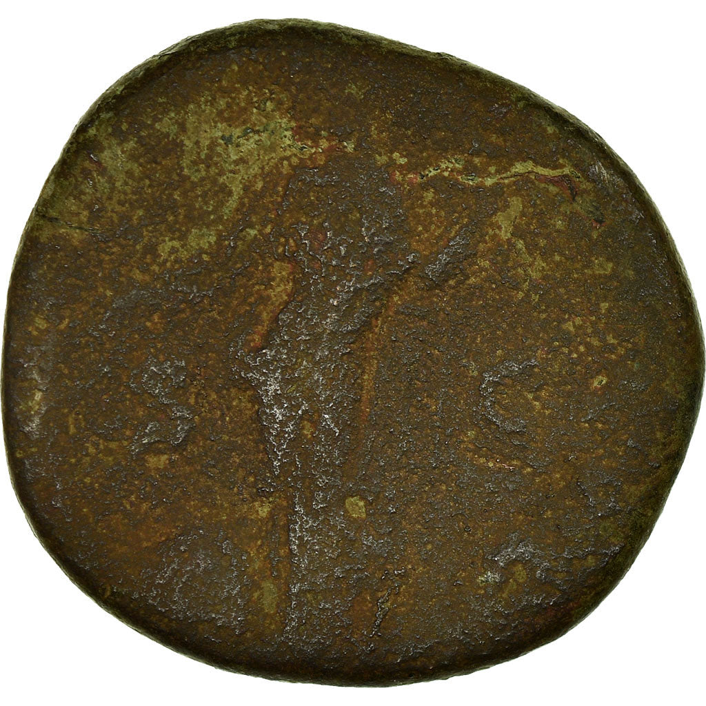 Monnaie, Hadrien, As, Roma, B, Cuivre