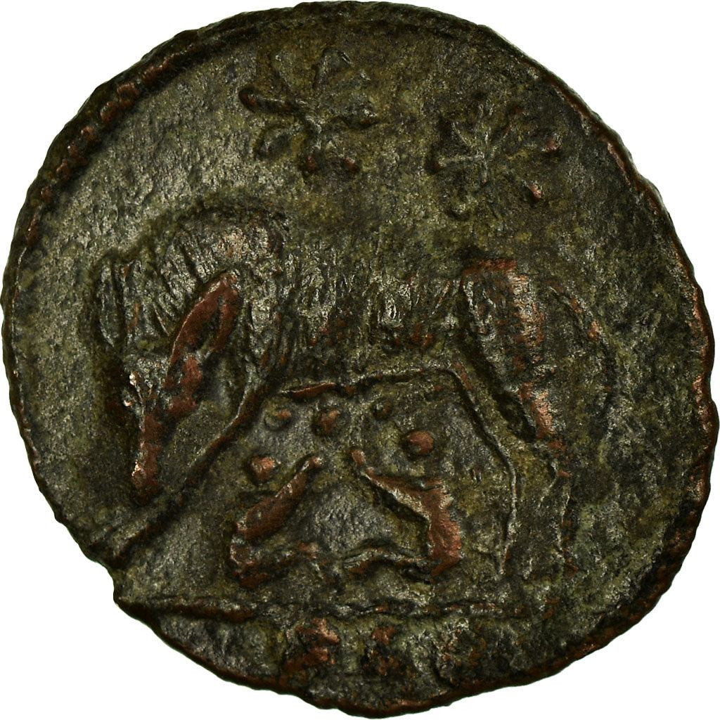Coin, Nummus, Trier, F(12-15), Copper, RIC:78