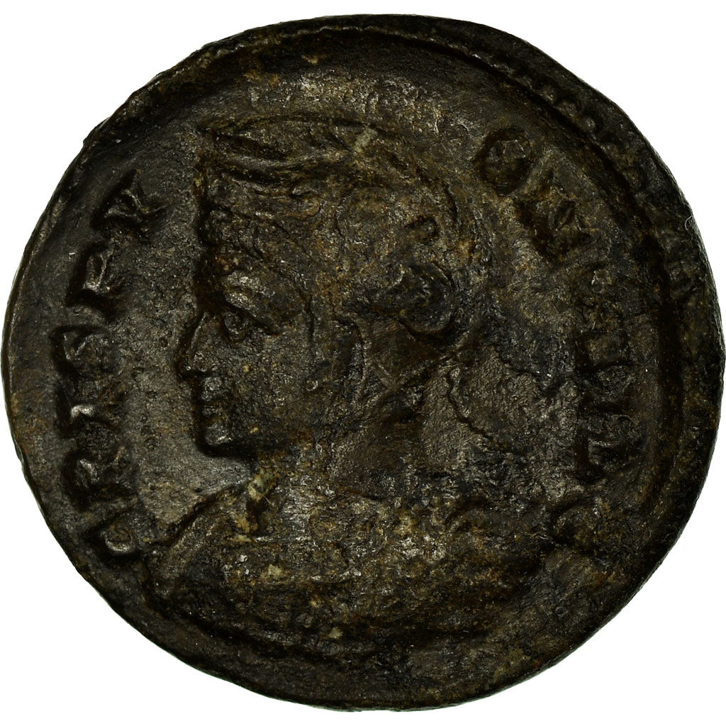 Coin, Constantine II, Follis, London, VF(30-35), Bronze, RIC:287